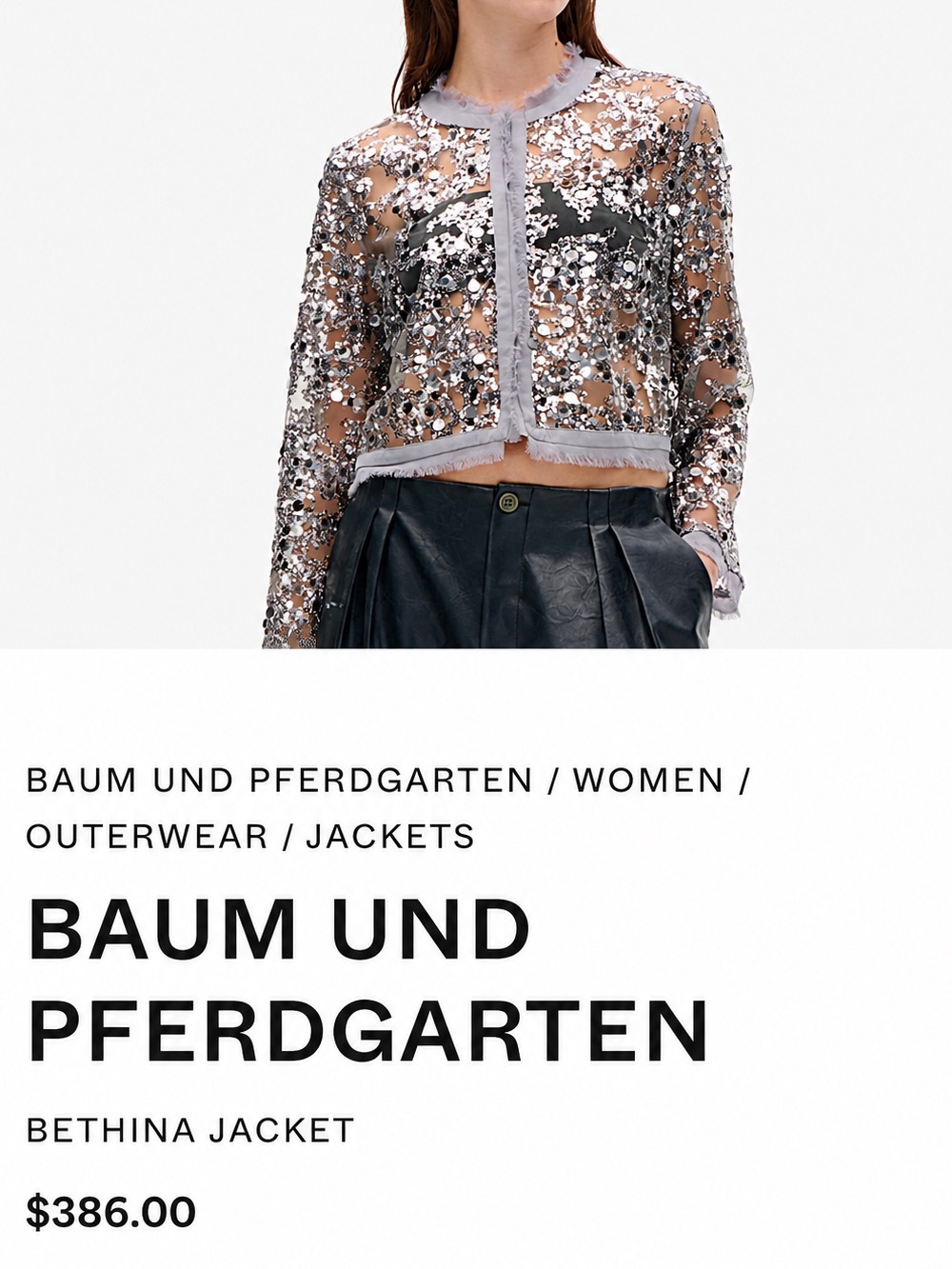 NWTG Baum Und Pferdgarten Jacket - BETHINA